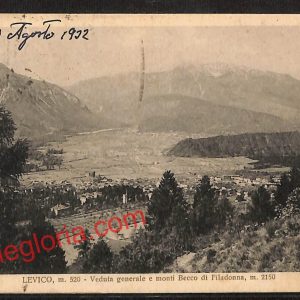 ai9675 - CARTOLINA D'EPOCA - Trento Provincia - Levico Terme