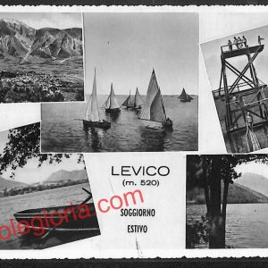 ai9678 - CARTOLINA D'EPOCA - Trento Provincia - Levico Terme