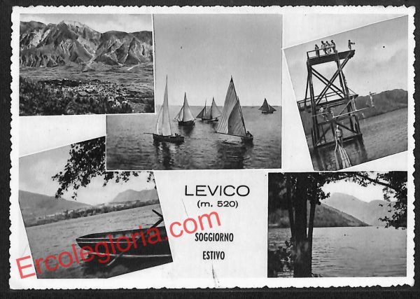 ai9678 - CARTOLINA D'EPOCA - Trento Provincia - Levico Terme