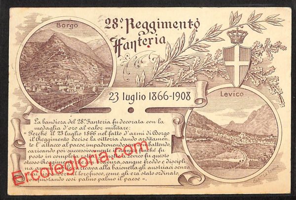 ai9681 - CARTOLINA D'EPOCA - Trento Provincia - Levico Terme