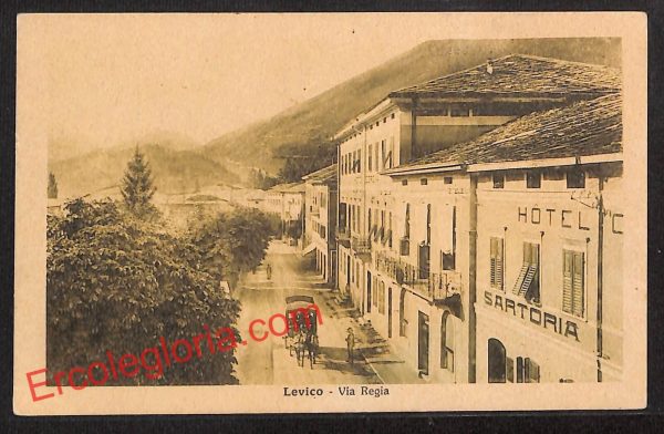 ai9687 - CARTOLINA D'EPOCA - Trento Provincia - Levico Terme