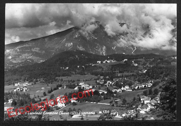 ai9689 - CARTOLINA D'EPOCA - Trento Provincia - Lavarone