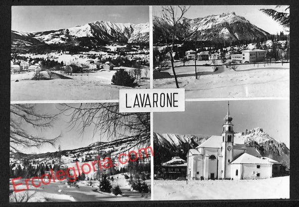 ai9690 - CARTOLINA D'EPOCA - Trento Provincia - Lavarone