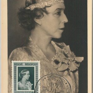 57032 - BELGIUM - POSTAL HISTORY: MAXIMUM CARD 1951 - ROYALTY