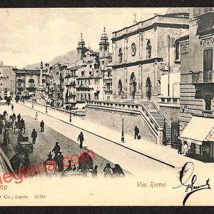 ah4662 - CARTOLINA D'EPOCA - Palermo Città - Via Roma