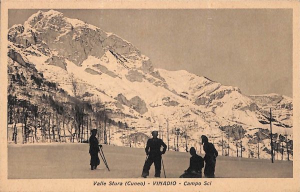 ab4865 -  CARTOLINA  D'EPOCA -  Cuneo Provincia -  VINADIO