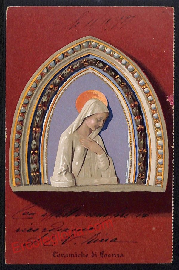 ag0374 - CARTOLINA D'EPOCA - Forlì Città - Ceramiche di Laenza