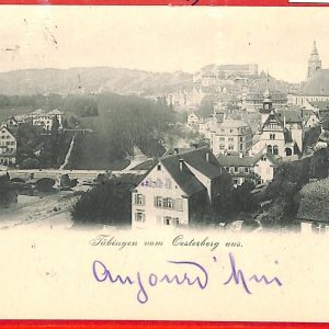 aa7846 - Ansichtskarten VINTAGE  POSTCARD: GERMANY Deutschland - Tübingen 1899