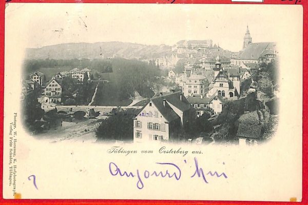 aa7846 - Ansichtskarten VINTAGE  POSTCARD: GERMANY Deutschland - Tübingen 1899