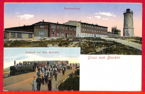 aa7855 - Ansichtskarten VINTAGE  POSTCARD: GERMANY Deutschland - Brocken