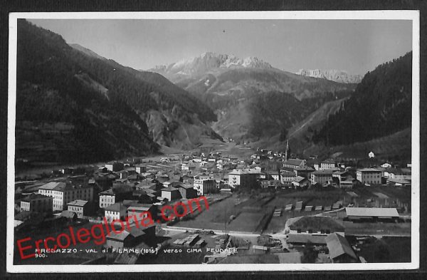 ai9719 - CARTOLINA D'EPOCA - Trento Provincia - Predazzo