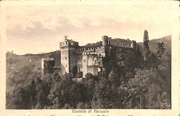 ab4877 -  CARTOLINA  D'EPOCA -  Cuneo Provincia -  VERZUOLO  1928
