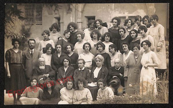 ag0398 - CARTOLINA D'EPOCA - Forlì Città - Scuola di Forlì  1922