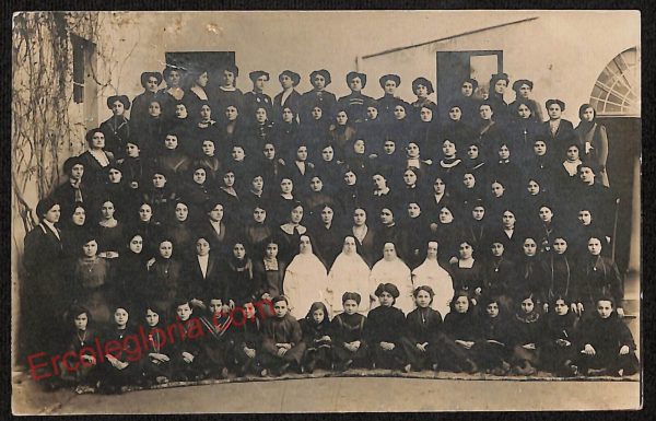 ag0401 - CARTOLINA D'EPOCA - Forlì Città - Scuola di Forlì