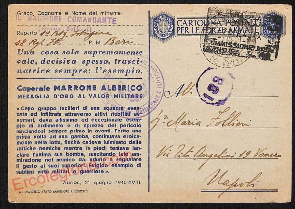 ag0234 - CARTOLINA D'EPOCA - Foggia Provincia - Lucera