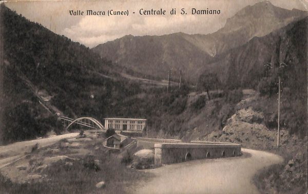 ab4882 -  CARTOLINA  D'EPOCA -  Cuneo Provincia -  S. DOMIANO