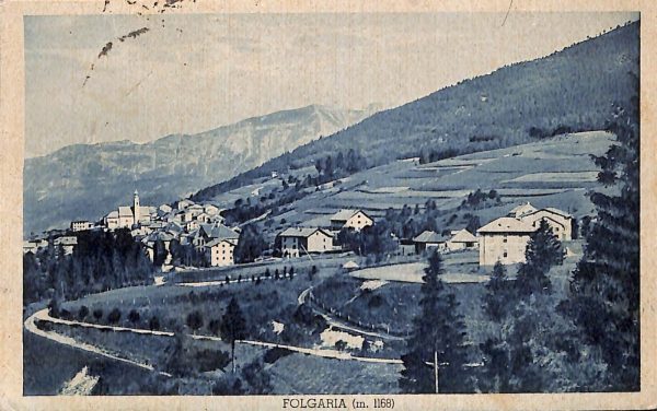 ab5651 - CARTOLINA  D'EPOCA - Trento Provincia :  FOLGARIA 1935