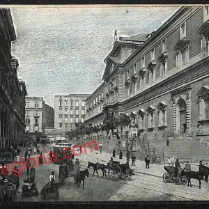 ag9773 - CARTOLINE D'EPOCA - Napoli Citta - Museo Nazionale