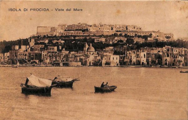 ab8409 - CARTOLINA  D'EPOCA - Napoli  Provincia  - PROCIDA