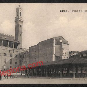ai5380 - CARTOLINA D'EPOCA - Siena Città - Palazzo del Mercato