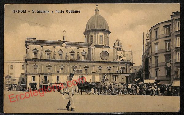 ag9774 - CARTOLINE D'EPOCA - Napoli Citta - Porta Capuana