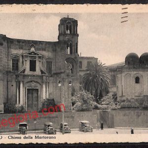 ah4679 - CARTOLINA D'EPOCA - Palermo Città - Chiesa della Martorana
