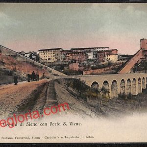 ai5397 - CARTOLINA D'EPOCA - Siena Città - Porta San Viene