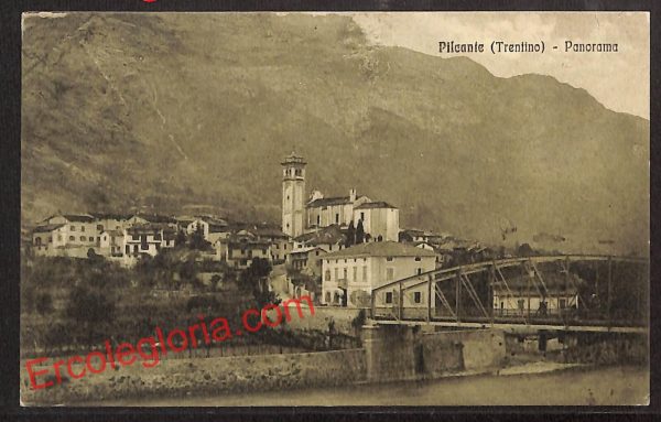 ai9728 - CARTOLINA D'EPOCA - Trento Provincia - Pilcante