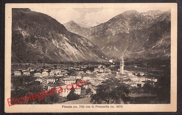 ai9730 - CARTOLINA D'EPOCA - Trento Provincia - Pinzolo