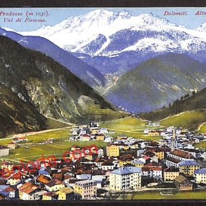 ai9731 - CARTOLINA D'EPOCA - Trento Provincia - Predazzo