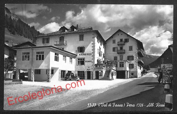 ai9732 - CARTOLINA D'EPOCA - Trento Provincia - Pera