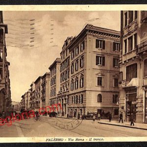 ah4682 - CARTOLINA D'EPOCA - Palermo Città - Via Roma