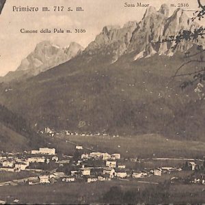 ab5666 - CARTOLINA  D'EPOCA - Trento Provincia :  FIERA DI PRIMIERO 1925