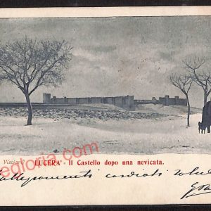 ag0238 - CARTOLINA D'EPOCA - Foggia Provincia - Lucera  1900