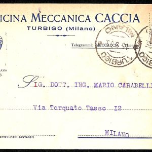 ac4306 - CARTOLINA D'EPOCA - Milano Provincia - TURBIGO  1935