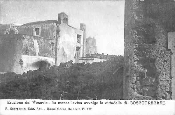 ab8166 - CARTOLINA  D'EPOCA - Napoli  Provincia  - BOSCOTRECASE