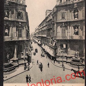 ah4693 - CARTOLINA D'EPOCA - Palermo Città - Via Macqueda