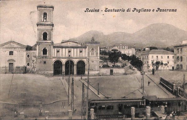 ab8433 - CARTOLINA  D'EPOCA - Napoli  Provincia  - RESINA