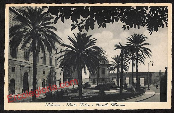 ah4708 - CARTOLINA D'EPOCA - Palermo Città - Porta Felice