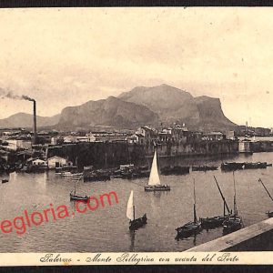 ah4710 - CARTOLINA D'EPOCA - Palermo Città - Monte Pellegrino