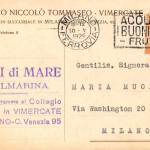 ac4320 - CARTOLINA D'EPOCA - Milano Provincia - VIMERCATE  1925