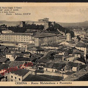ag0451 - CARTOLINA D'EPOCA - Forlì Provincia - Cesena  1934