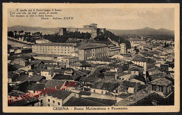ag0451 - CARTOLINA D'EPOCA - Forlì Provincia - Cesena  1934