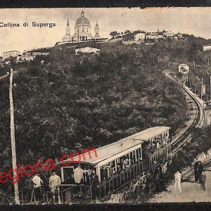 ai7980 - CARTOLINA D'EPOCA - Torino Città - Collina di Superga