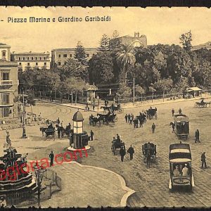 ah4726 - CARTOLINA D'EPOCA - Palermo Città - Piazza Marina