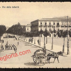 ah4727 - CARTOLINA D'EPOCA - Palermo Città - Via della Liberà