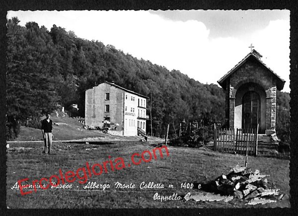 ah5818 - CARTOLINA  D'EPOCA - Pavia Città - Albergo Monte Colletta