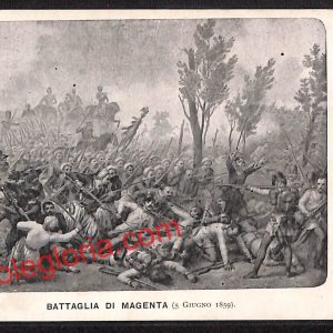 ah5822 - CARTOLINA  D'EPOCA - Pavia Città - Battaglia di Magenta