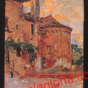 ah5831 - CARTOLINA  D'EPOCA - Pavia Città - Abside Chiesa di San Lazzaro