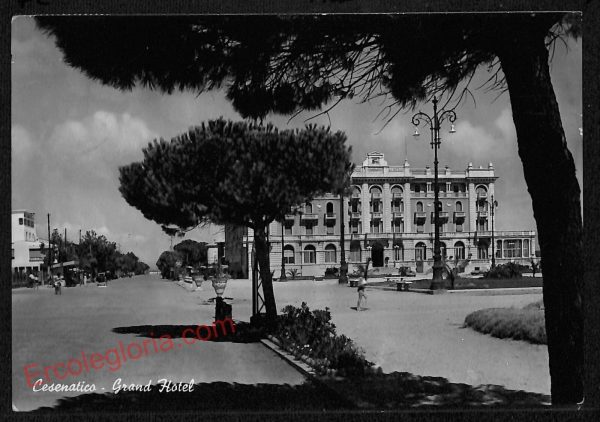 ag0464 - CARTOLINA D'EPOCA - Forlì Provincia - Cesenatico  1952
